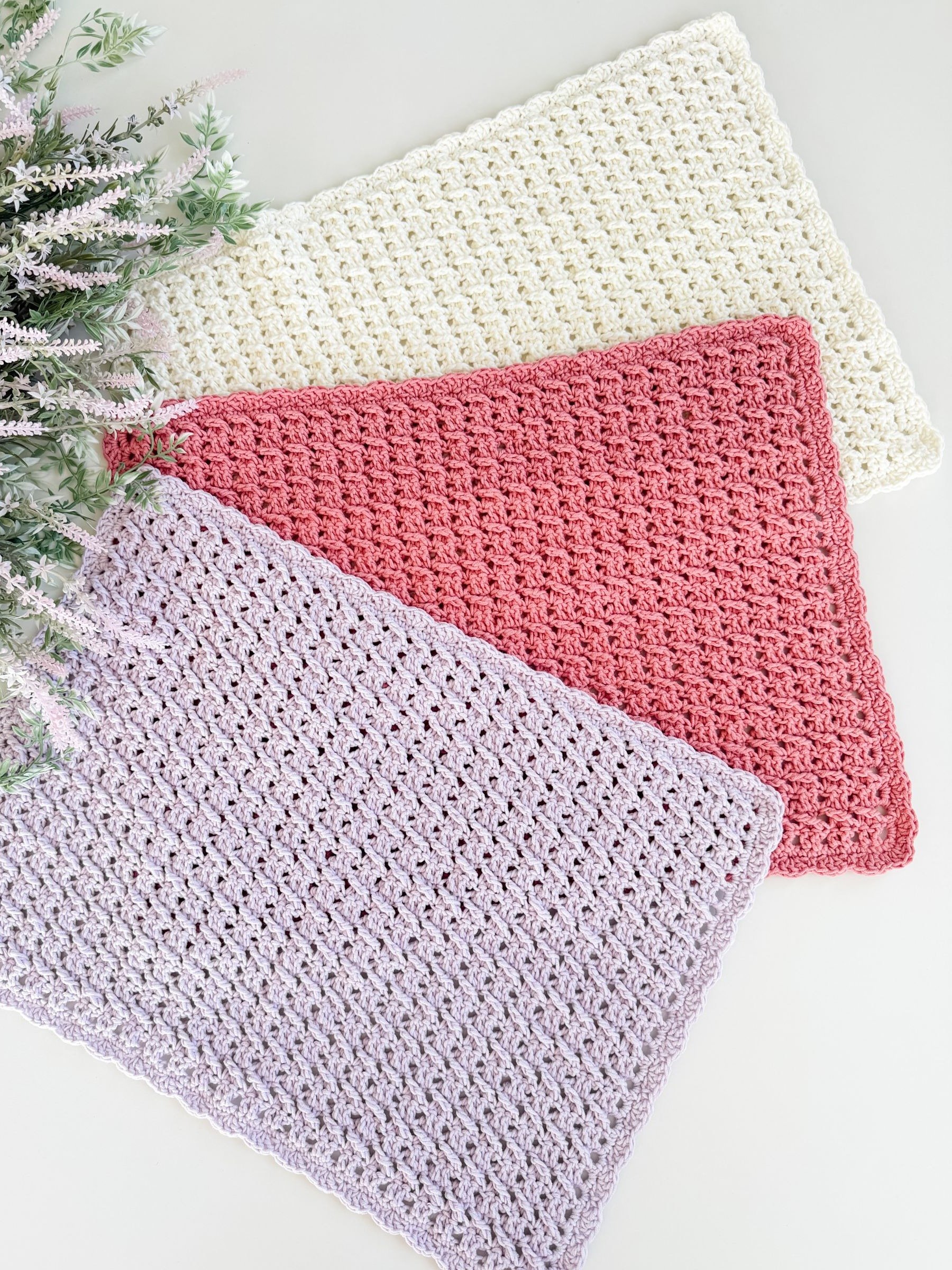 Honey Weave Placemat Crochet Pattern product image (10)