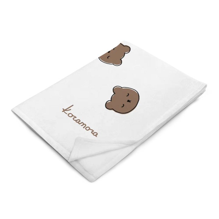 Sleepy Bear Throw Blanket product image (2)
