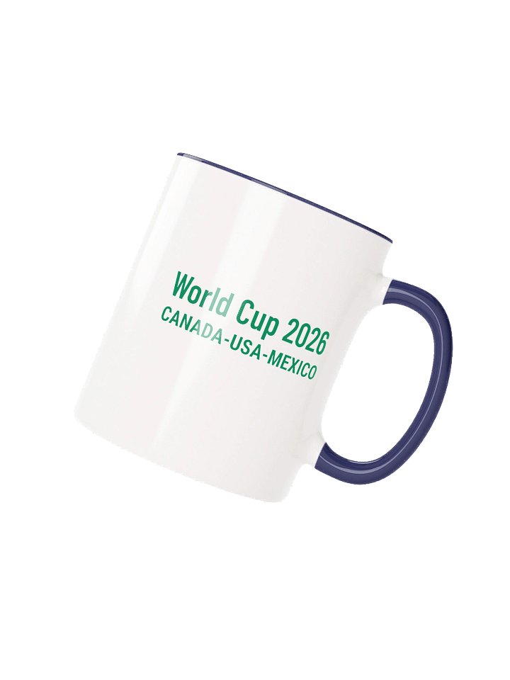 Mexico 2026 World Cup Flag Mug - Mexico Soccer Fan Coffee Cup - Premium Two-Tone Ceramic Mug product image (2)