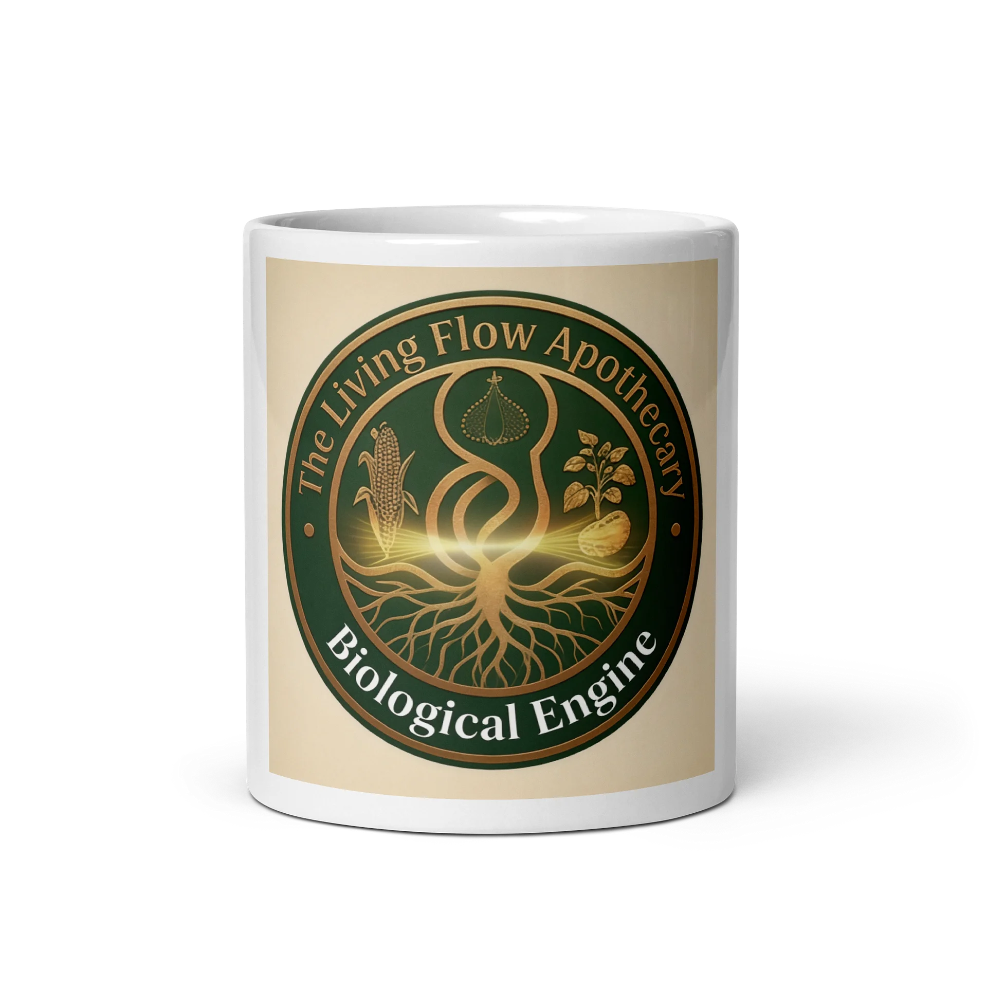 The Living Flow Botanical Crest Jumbo Mug product image (5)