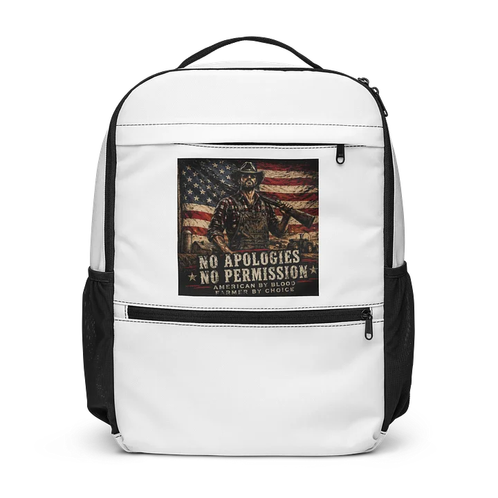 No Apologies - No Permission All-Over Print Utility Backpack product image (1)