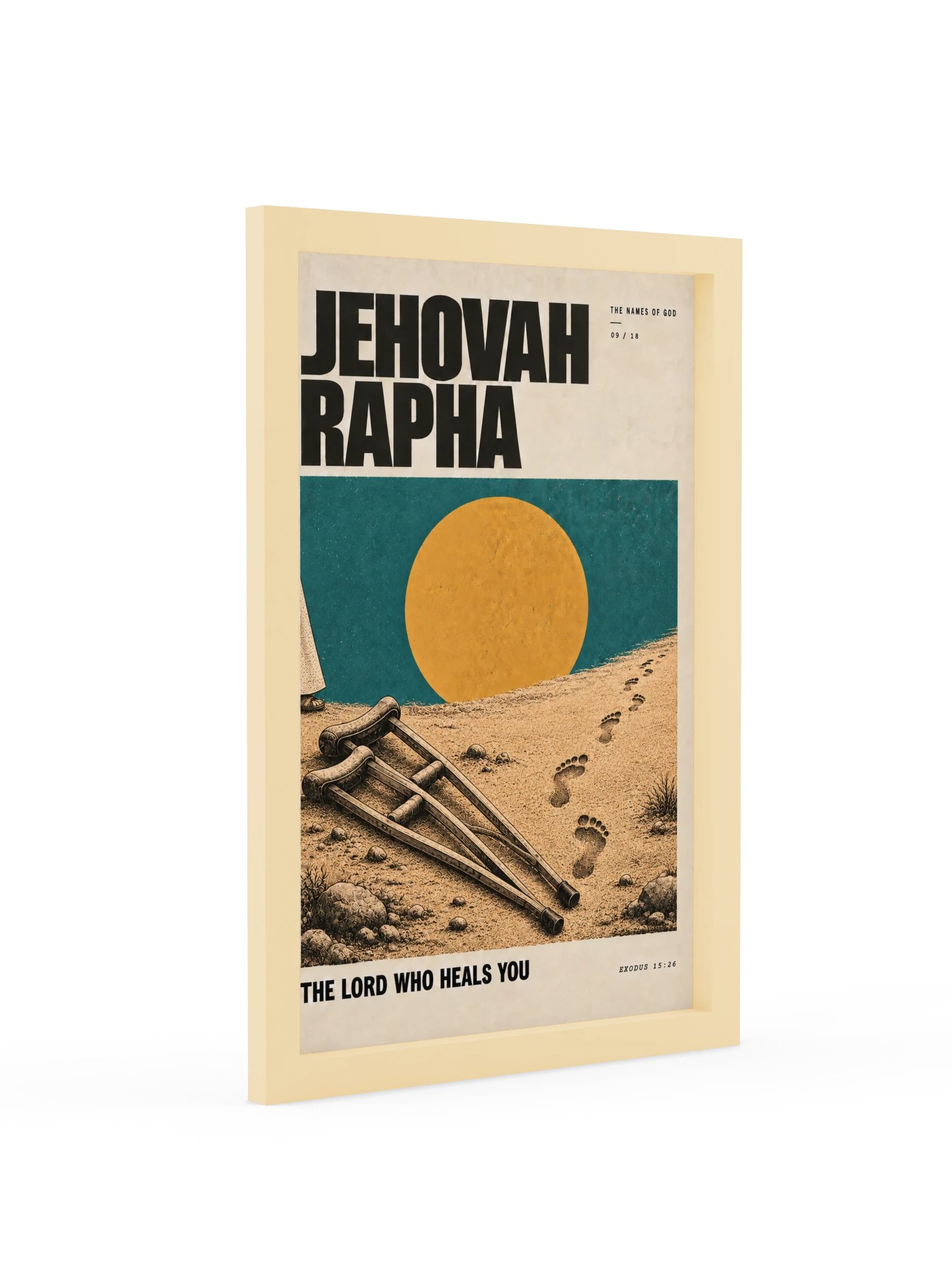 Jehovah Rapha | Names of God Framed Print product image (3)