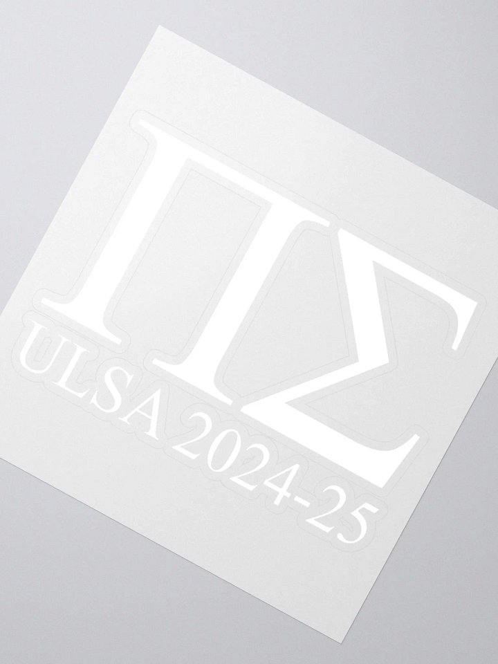 Pi Sig ULSA Sticker product image (2)