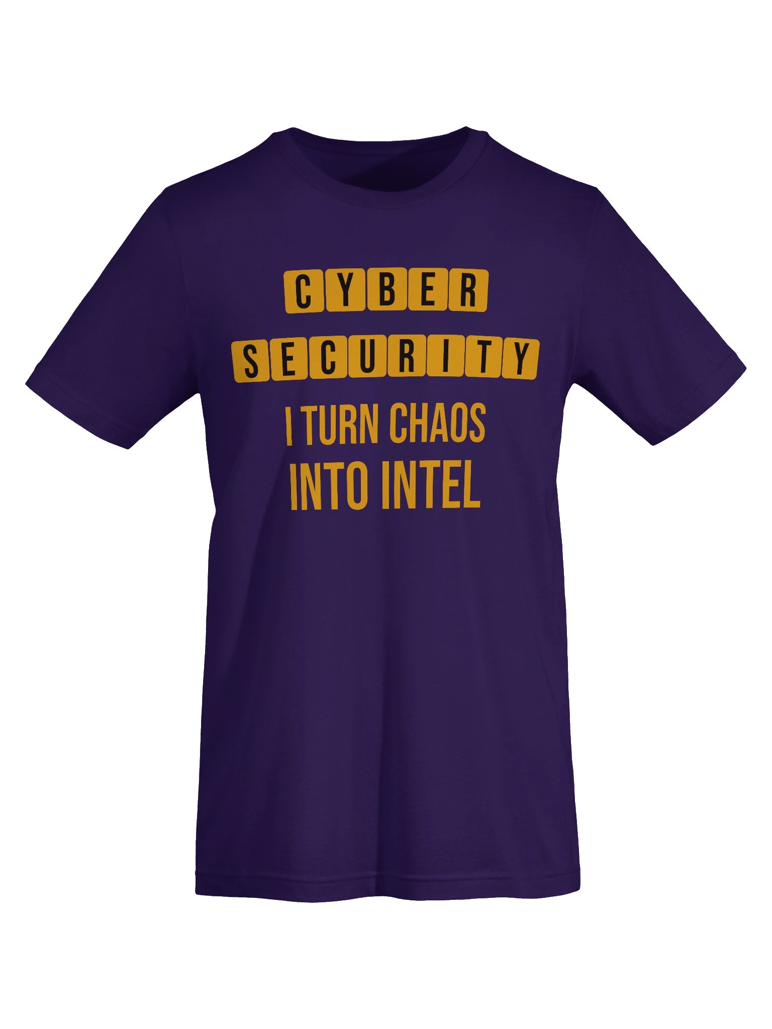 I Turn Chaos Into Intel — Cyber Threat Intelligence T-Shirt | CTI Analyst Gift product image (5)