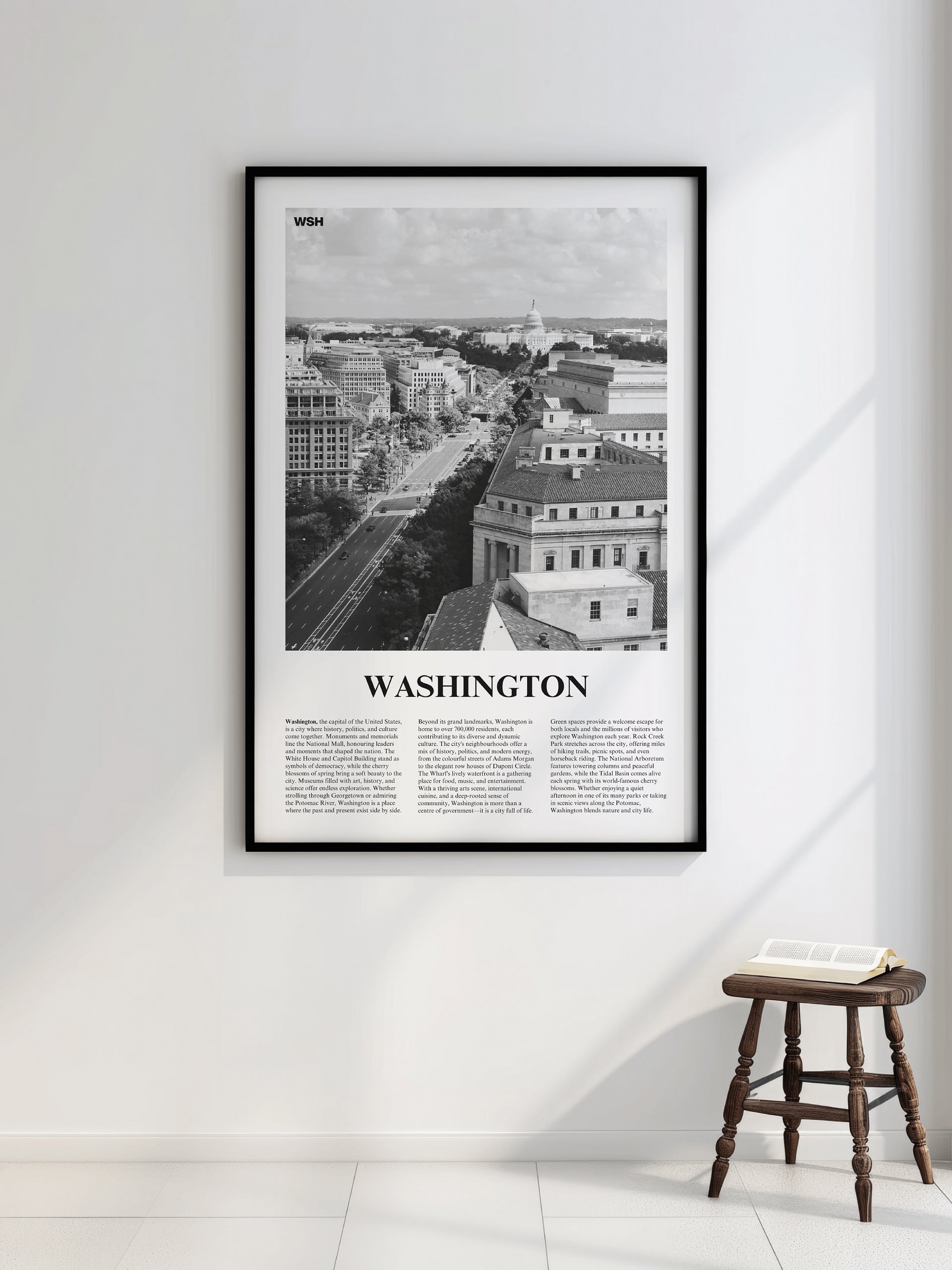 Washington 02 Newspaper Poster product image (2)