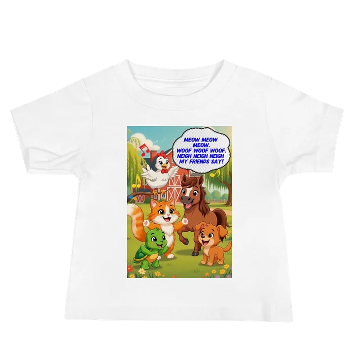 Farm Friends Sing-Along Baby Tee product image (2)