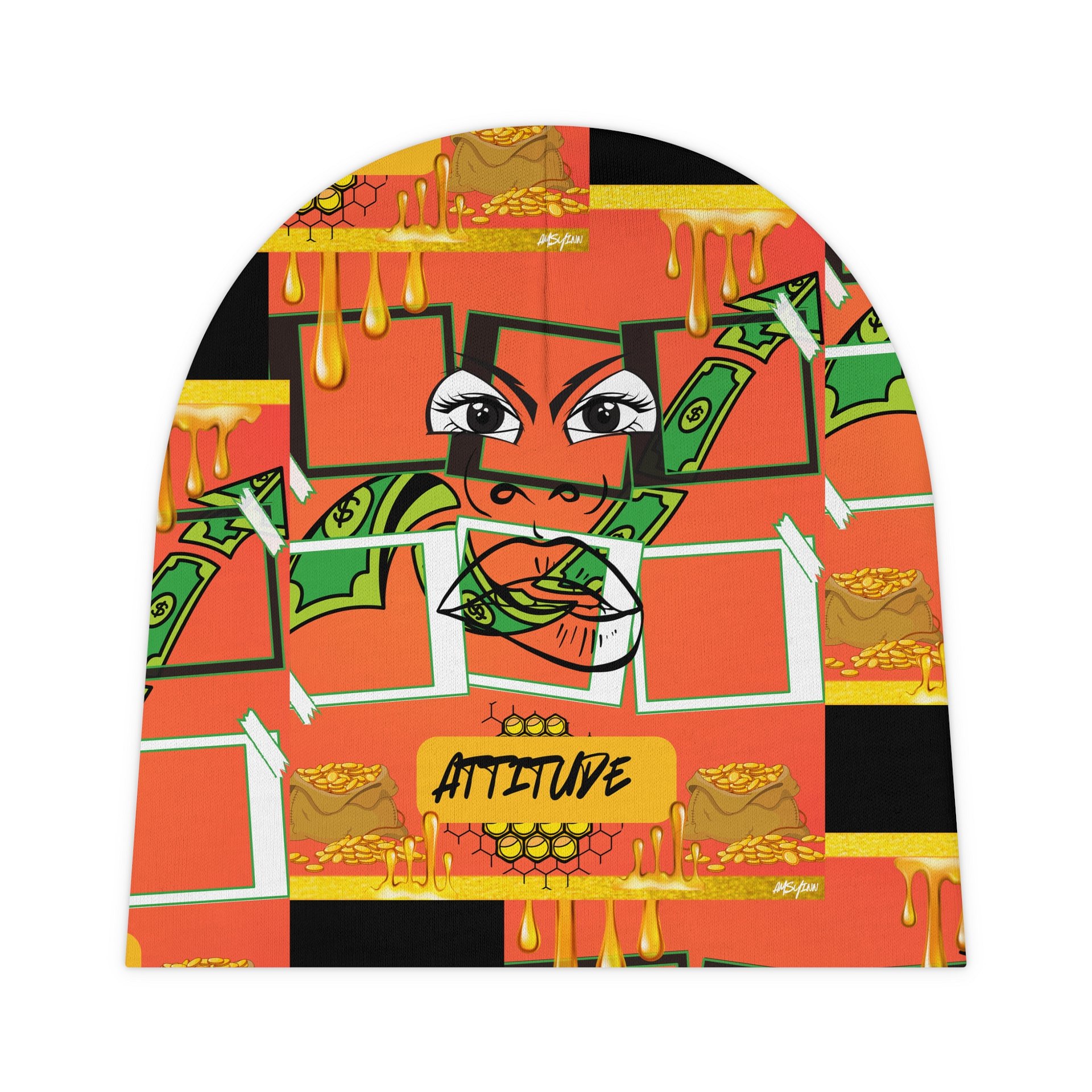 2 MUCH ATTITUDE BEANIE product image (3)