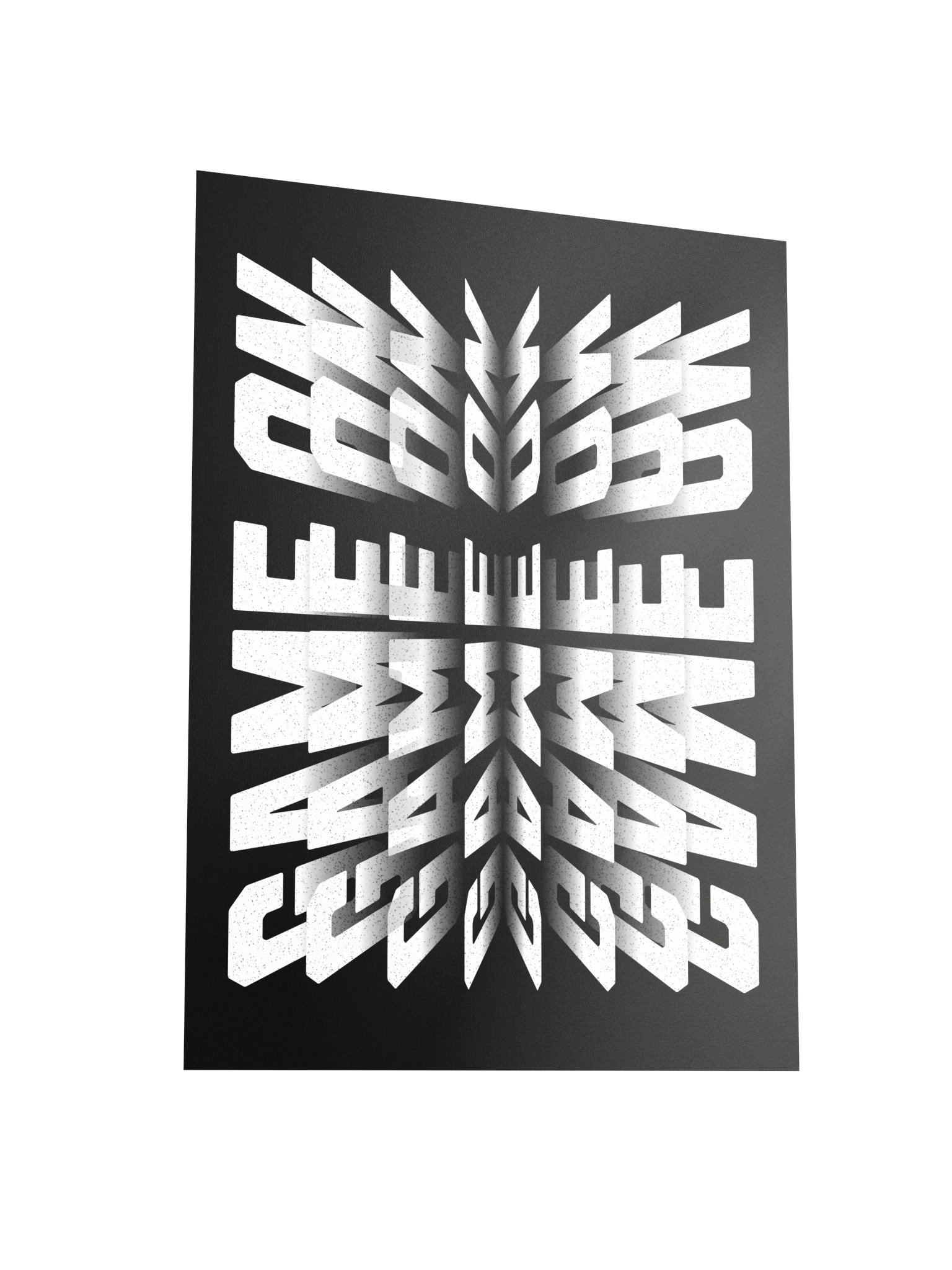Flipbook GAME ON Board Game Room Poster - UNFRAMED product image (3)