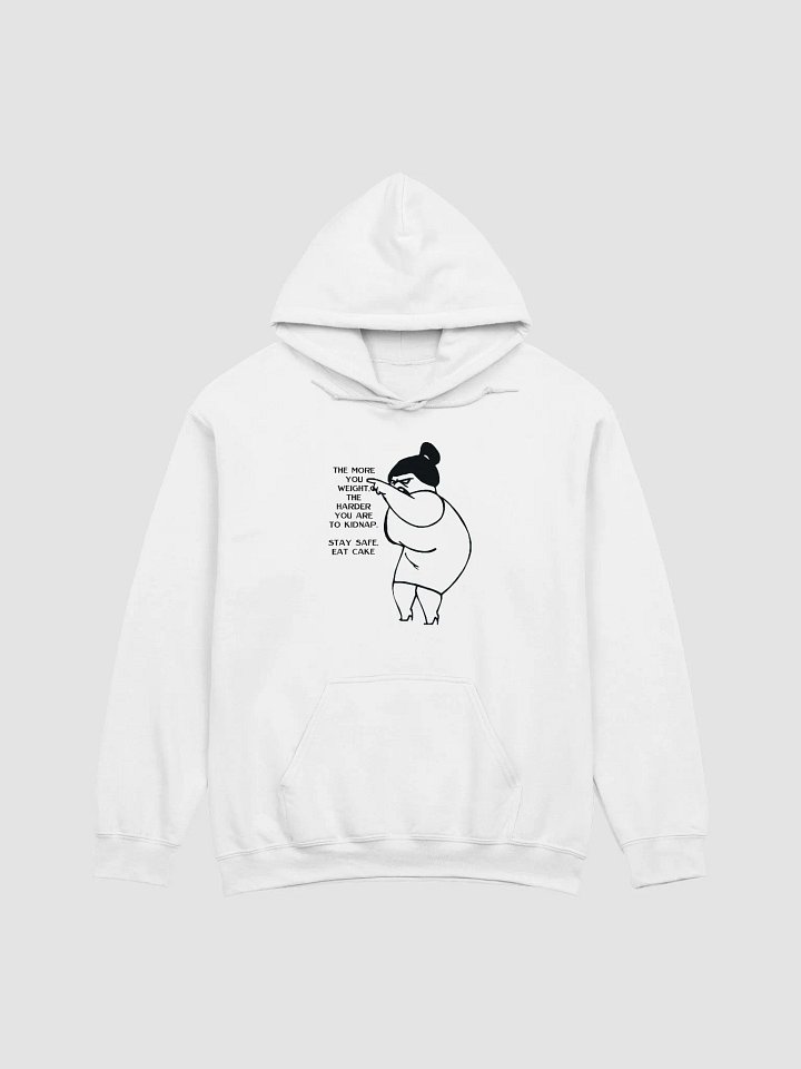 STAY SAFE, EAT CAKE Shadowed Comfort Hoodie product image (1)