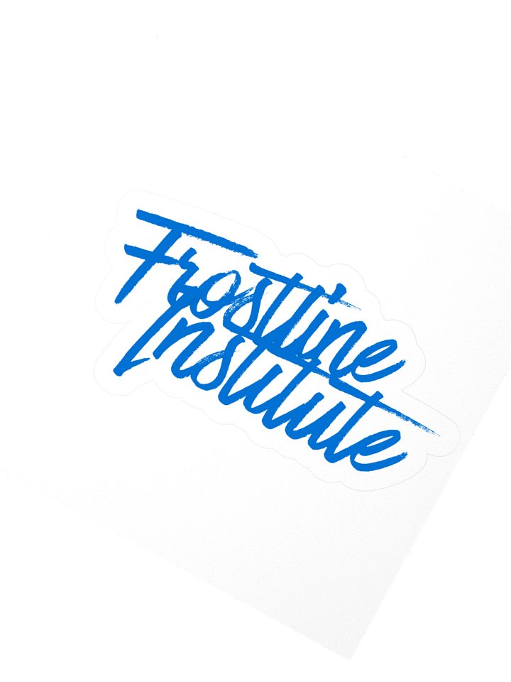Frostline "grafiti" Font Sticker product image (6)