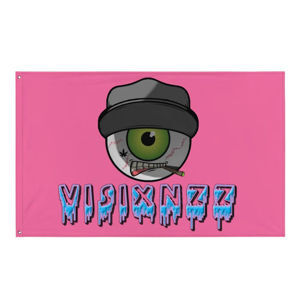 VisixnZz pink flag product image (1)