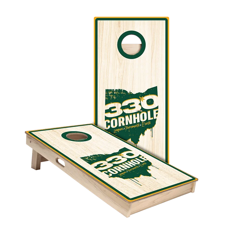 330 Cornhole Medina Mustangs Cornhole Boards and Bags (Local Pickup Only) product image (1)