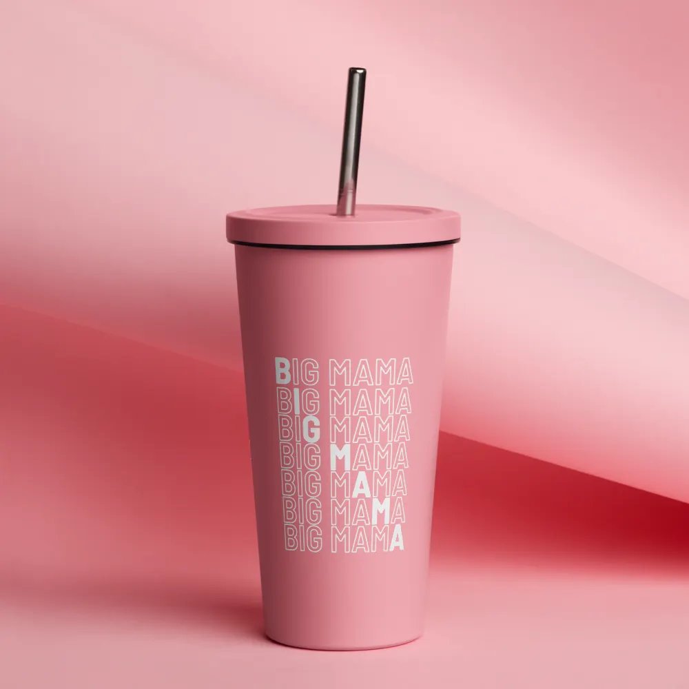 20 fl oz High-grade Stainless Steel Straw Tumbler product image (54)