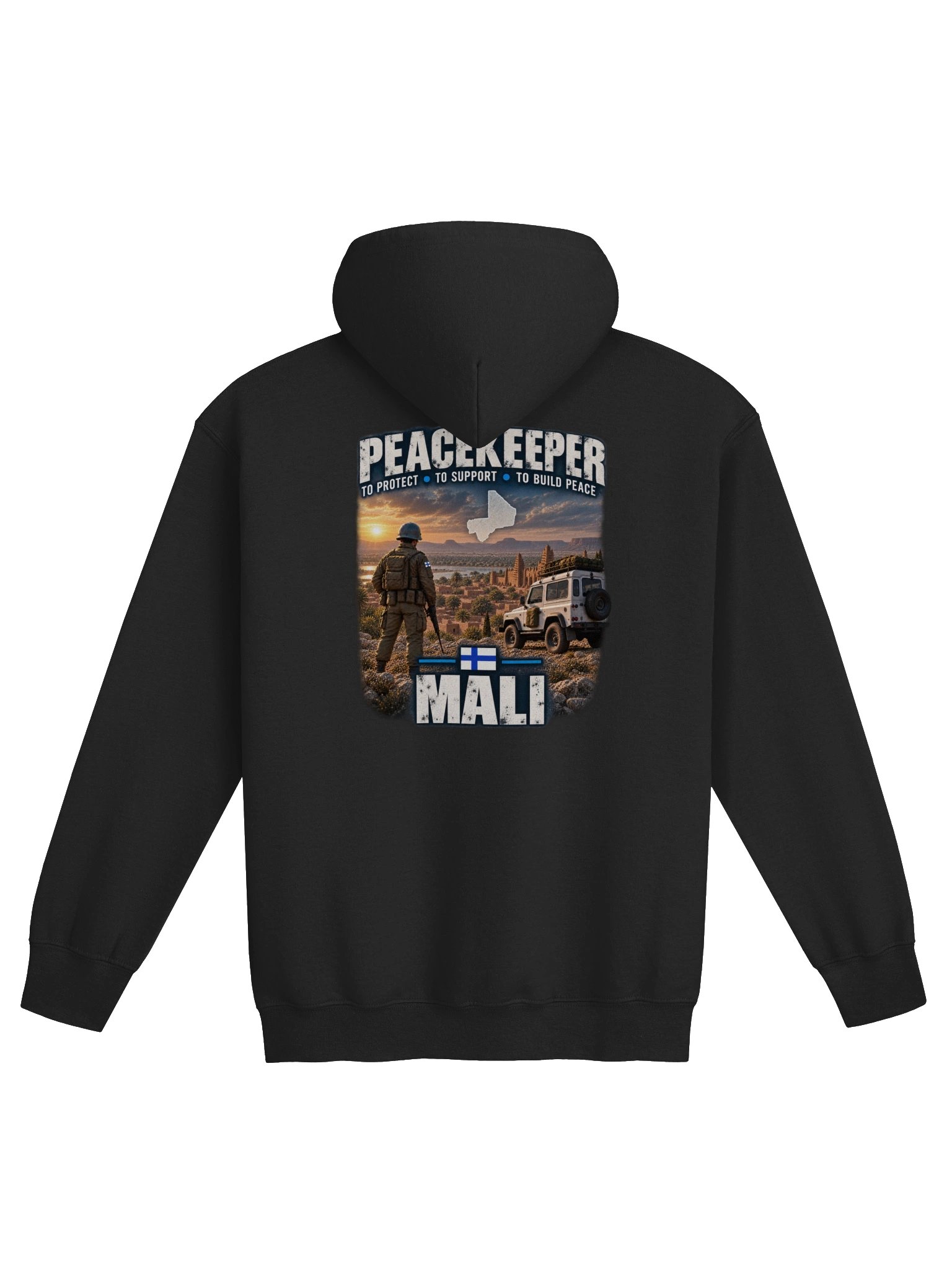 MALI Peacekeeper Zip Hoodie product image (2)