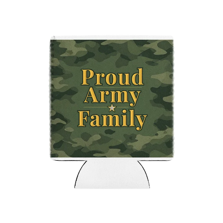 Save Our Veterans - Proud Army Family Can Cooler product image (1)