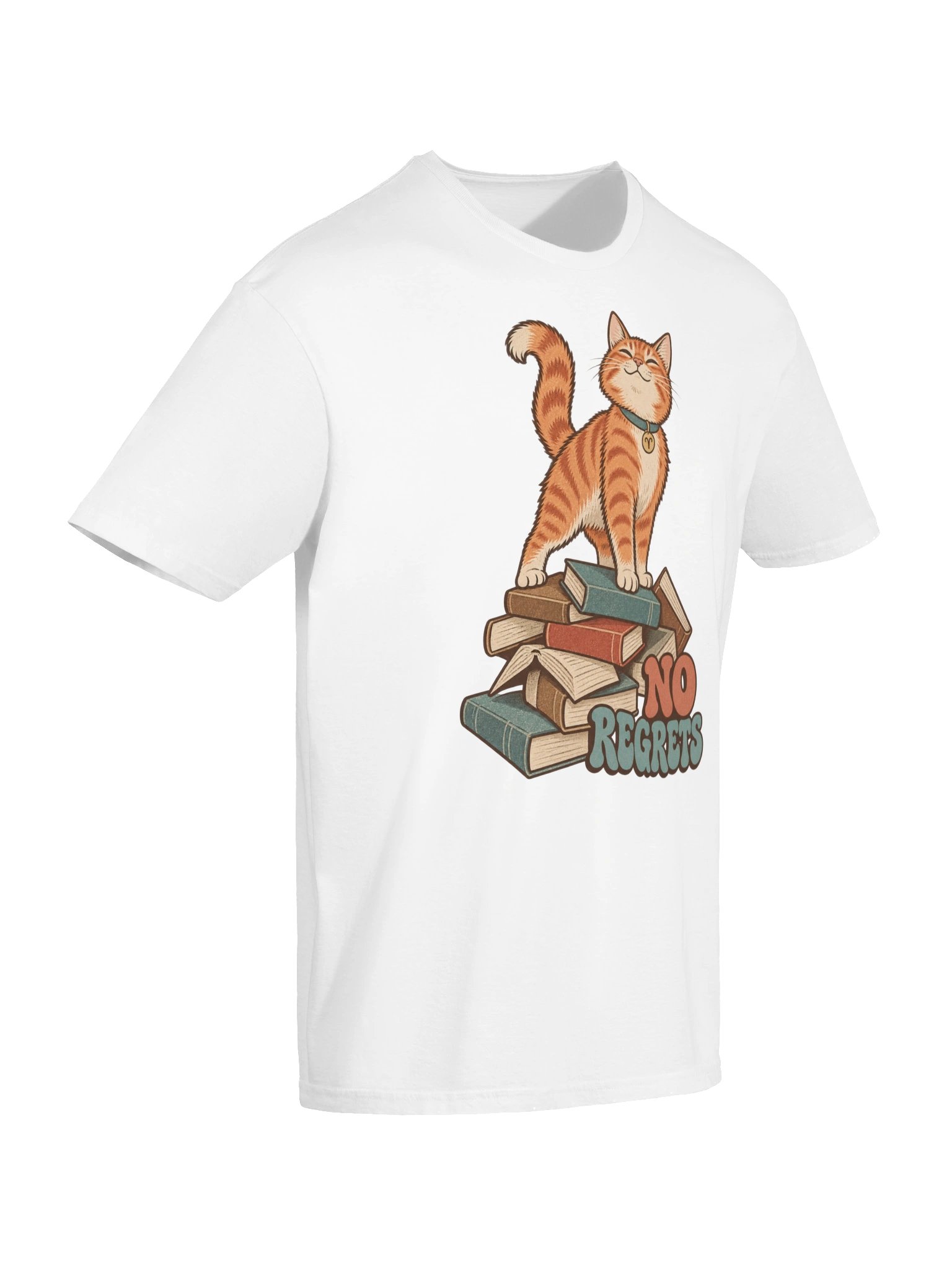Aries No Regrets Cat Zodiac T-Shirt product image (6)