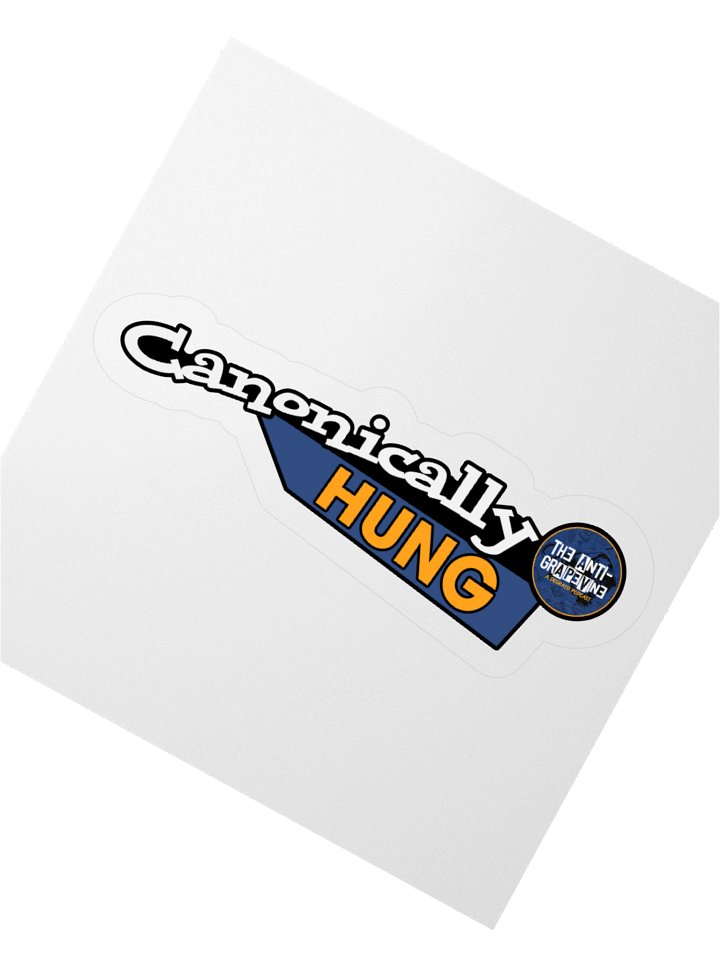 Canonically Hung Sticker - Version 3 product image (8)