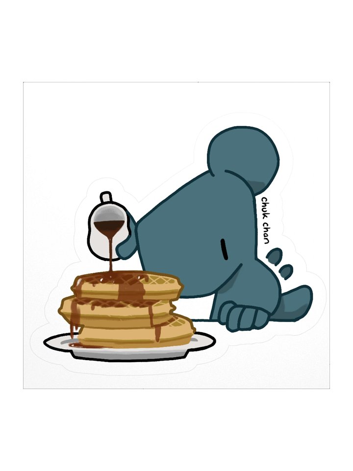 Waffle Art Sticker product image (1)