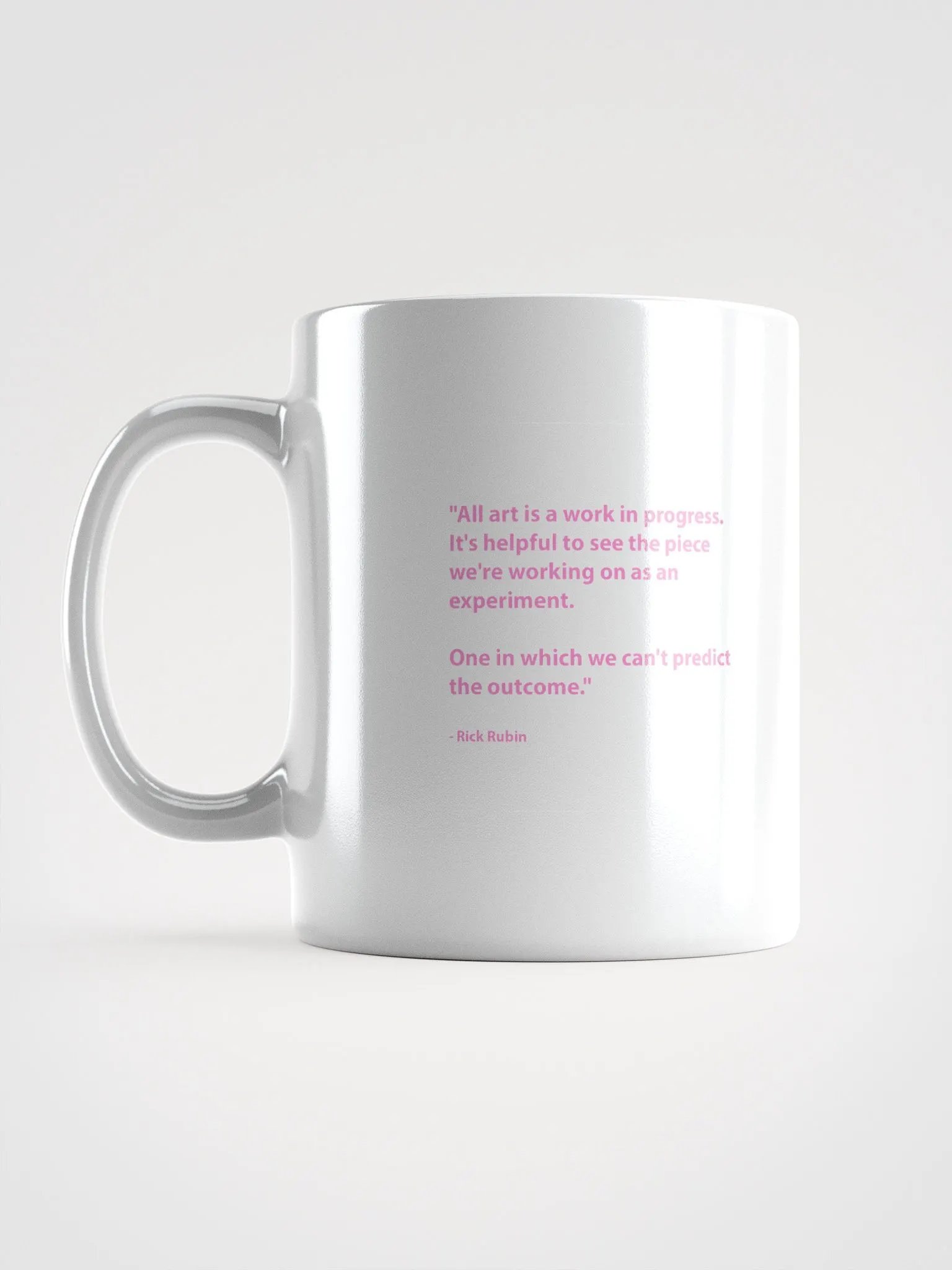 Loop Art Critique Mug - Rick Rubin Quote product image (6)
