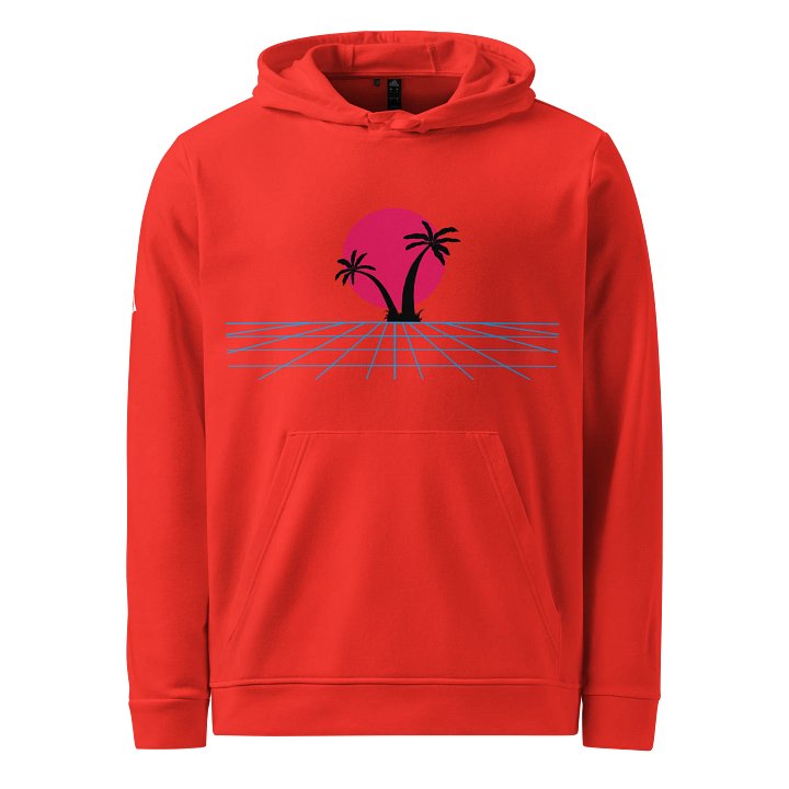 Neon Retro Synthwave Hoodie product image (1)