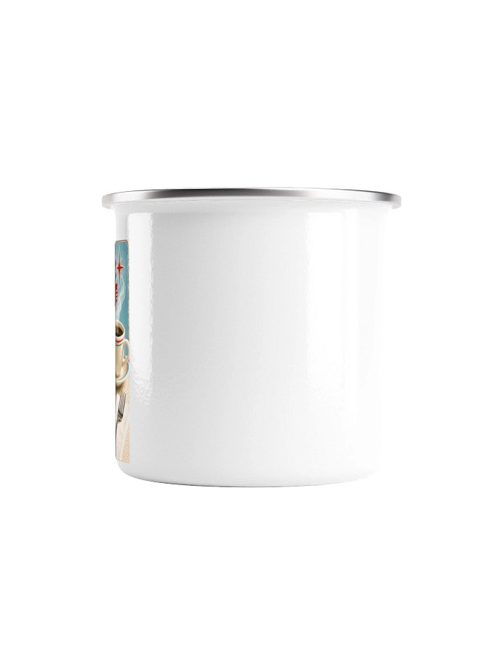 Next Stop: Pie! Retro Enamel Camp Mug product image (2)