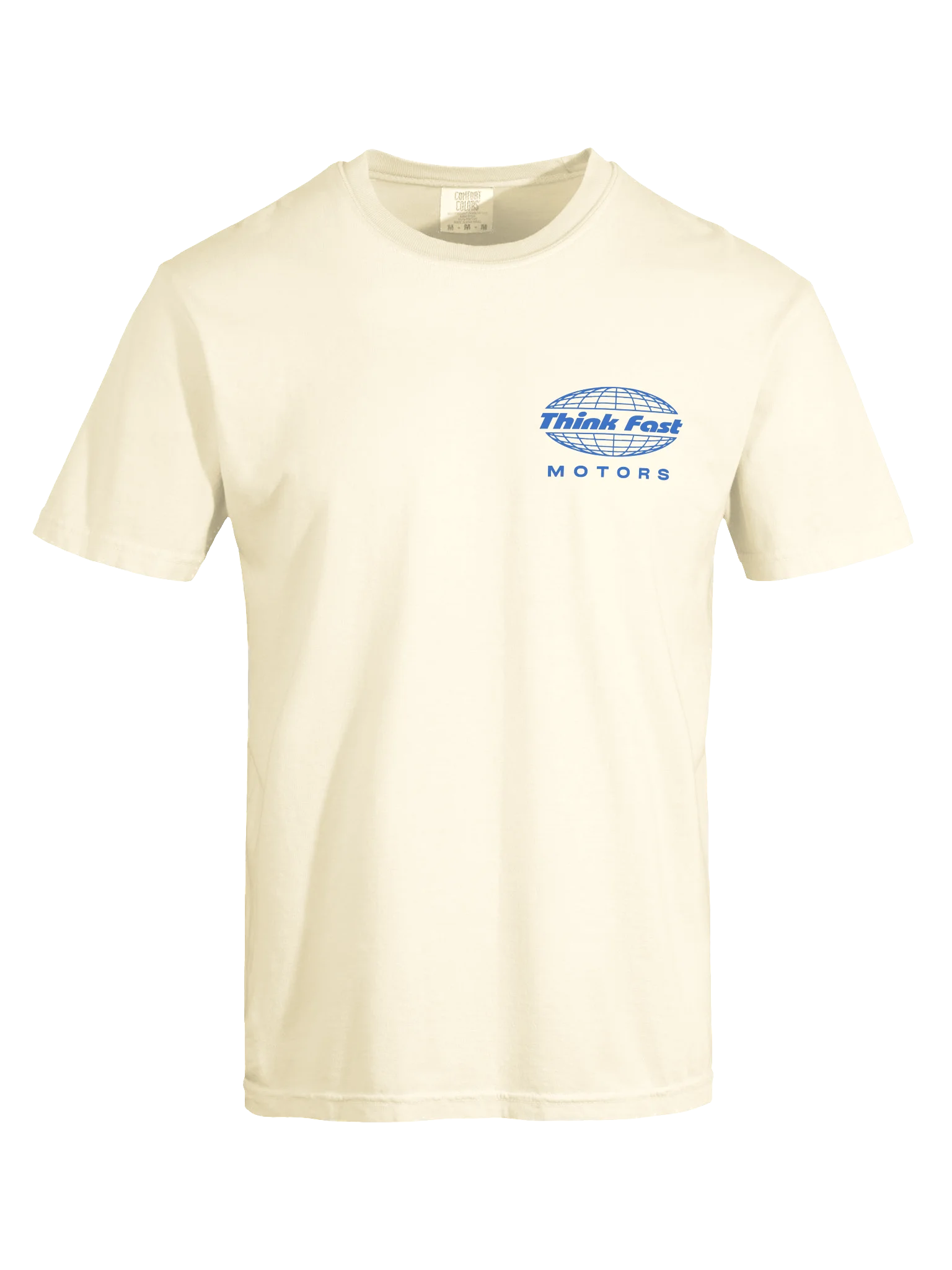 Think Fast Motors Global Tee - Ivory product image (5)
