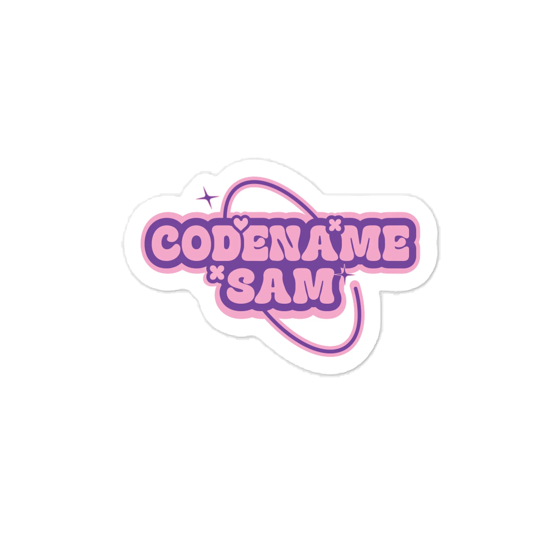 Codenamesam Groovy Logo Sticker product image (1)