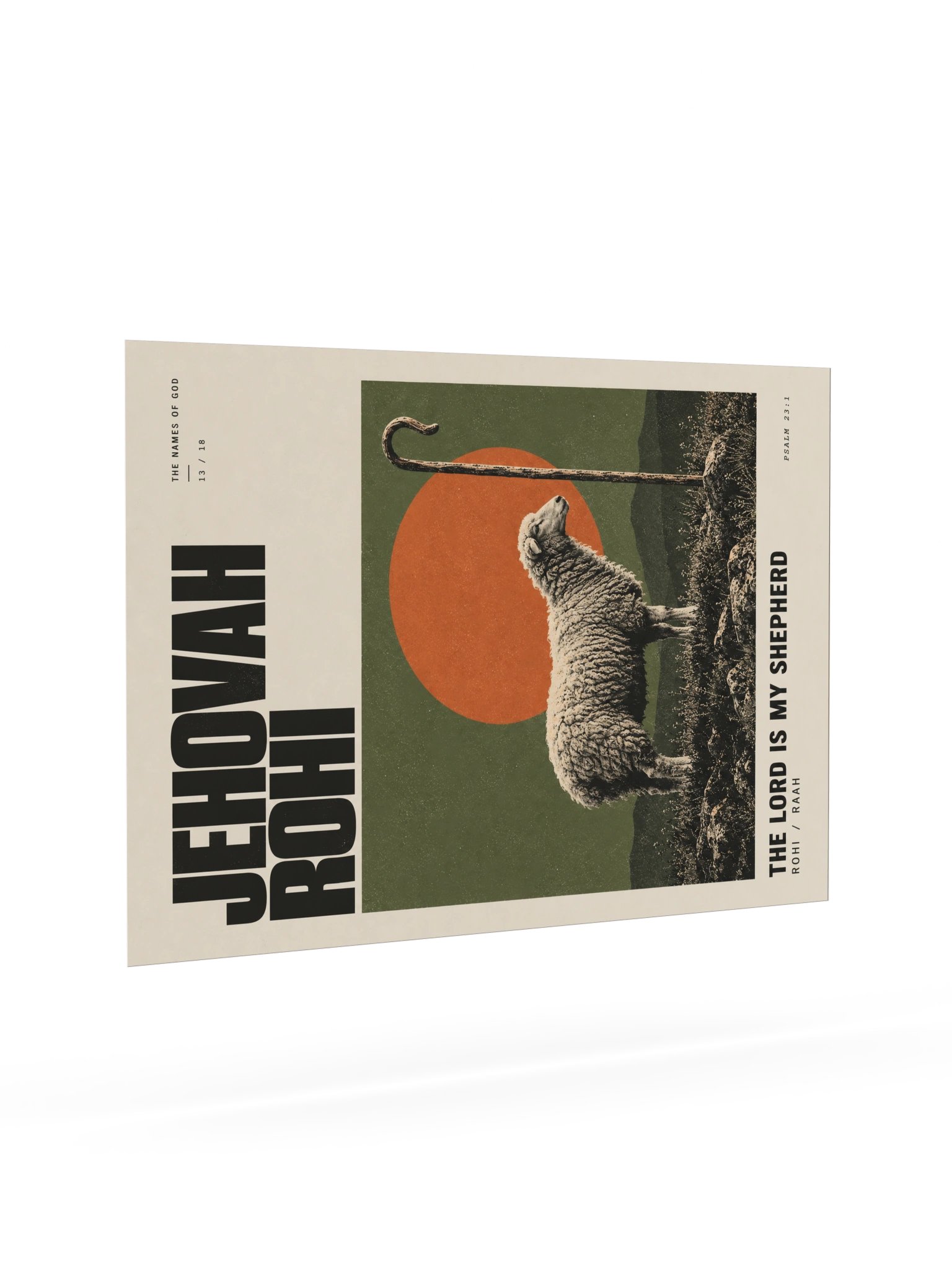 Jehovah Rohi | Names of God Art Print product image (7)