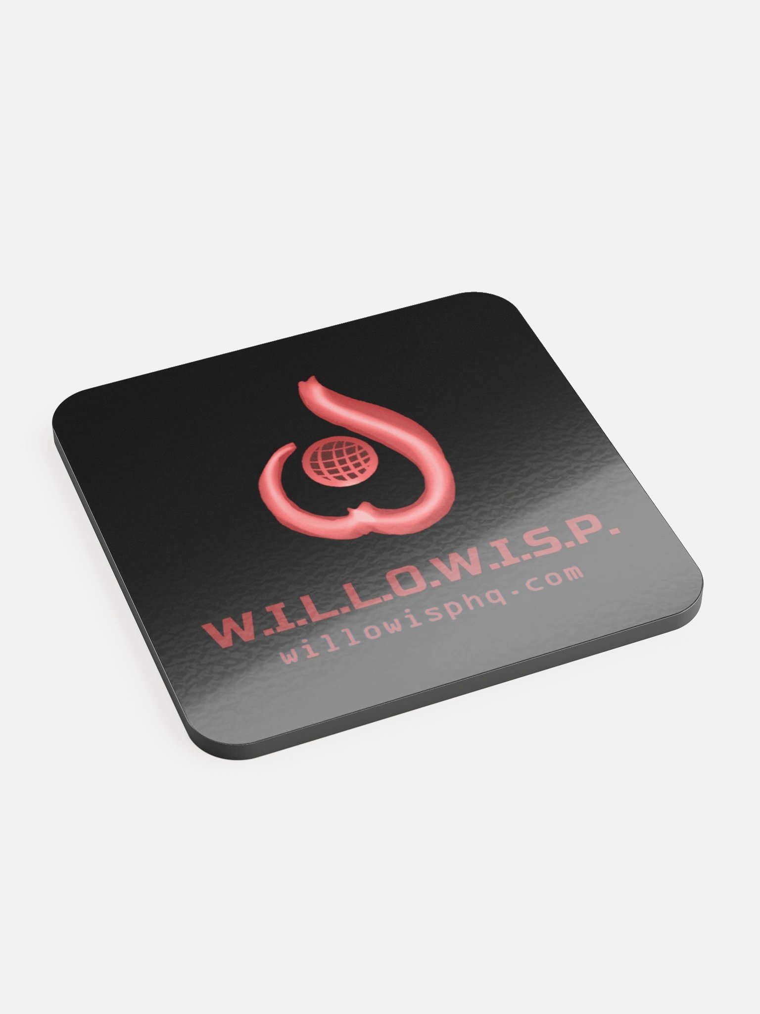 WILLOWISP Intern Cork Coaster (black) product image (2)
