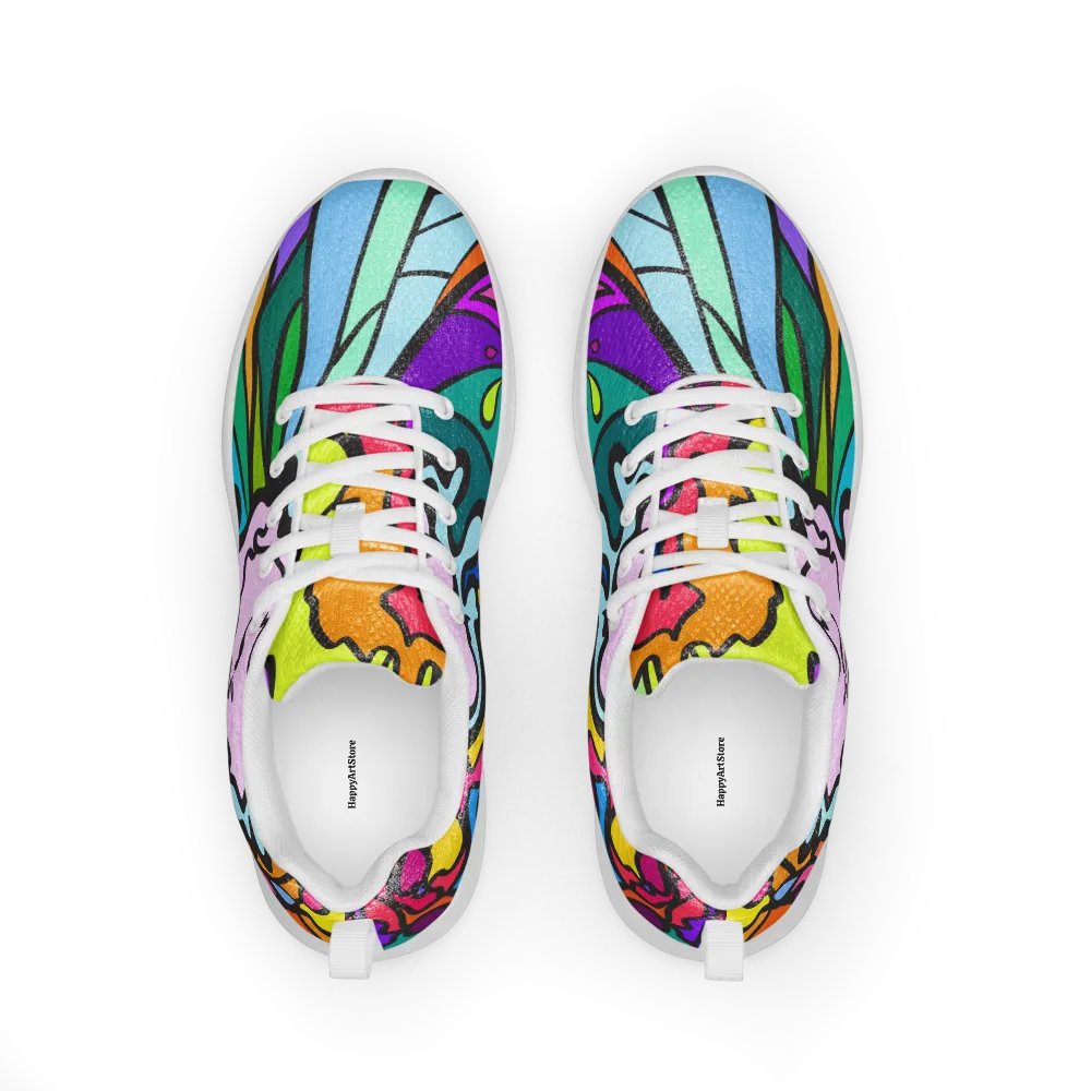 Vibrant Fusion Men's Sneakers - Wave at Sunset product image (1)