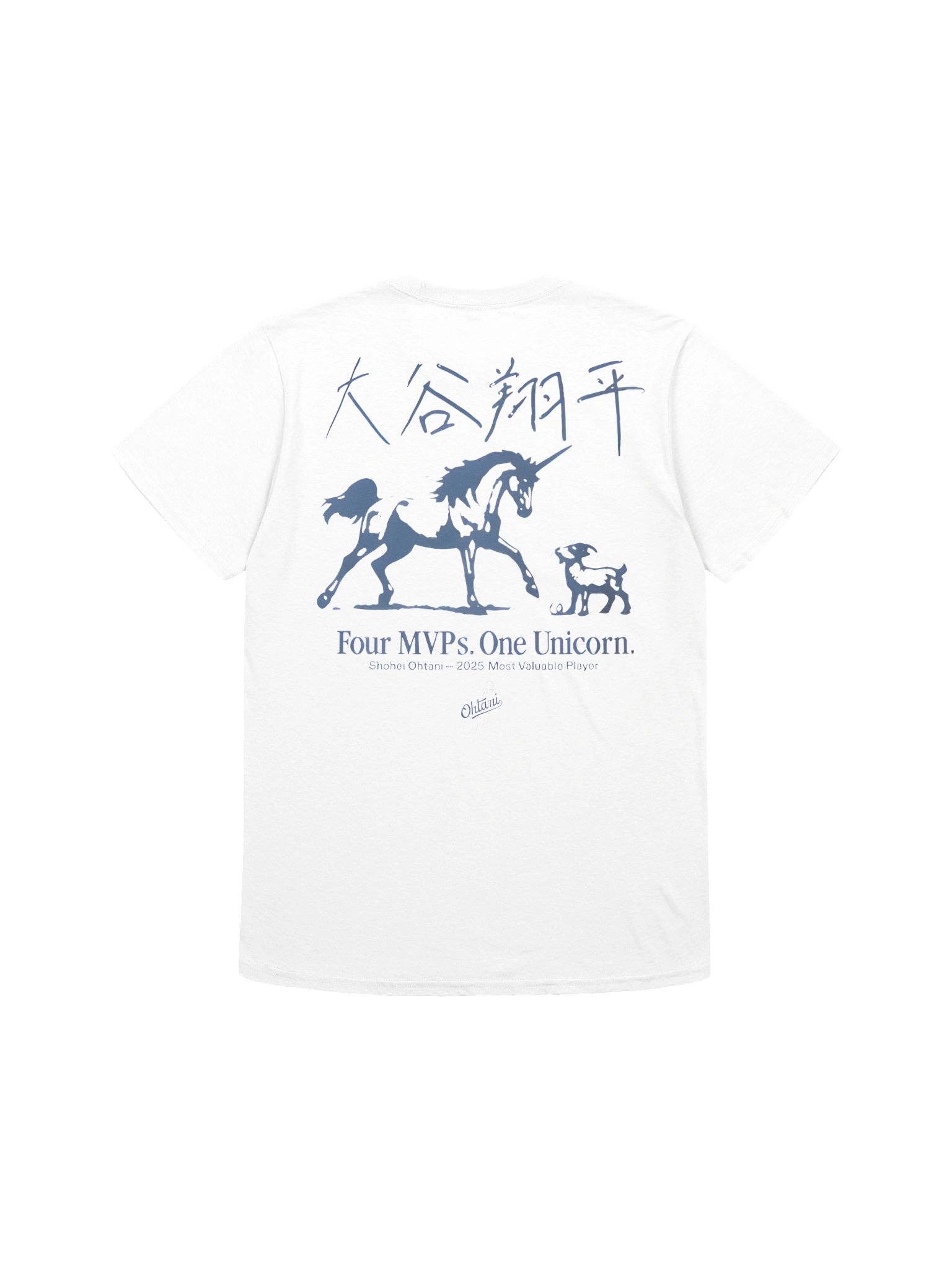 Shohei Ohtani Four MVPs One Unicorn Shirt product image (2)