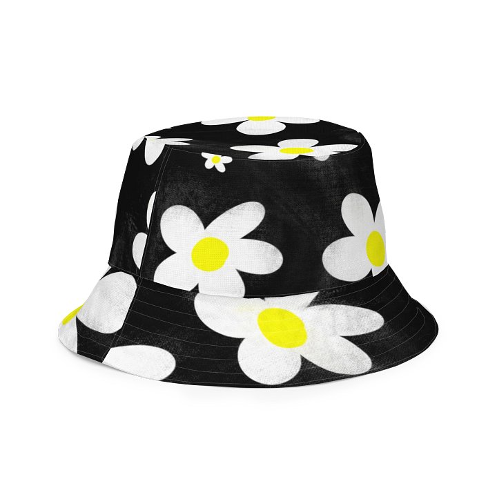 Reversible Flower/Tie Dye Bucket Hat product image (2)