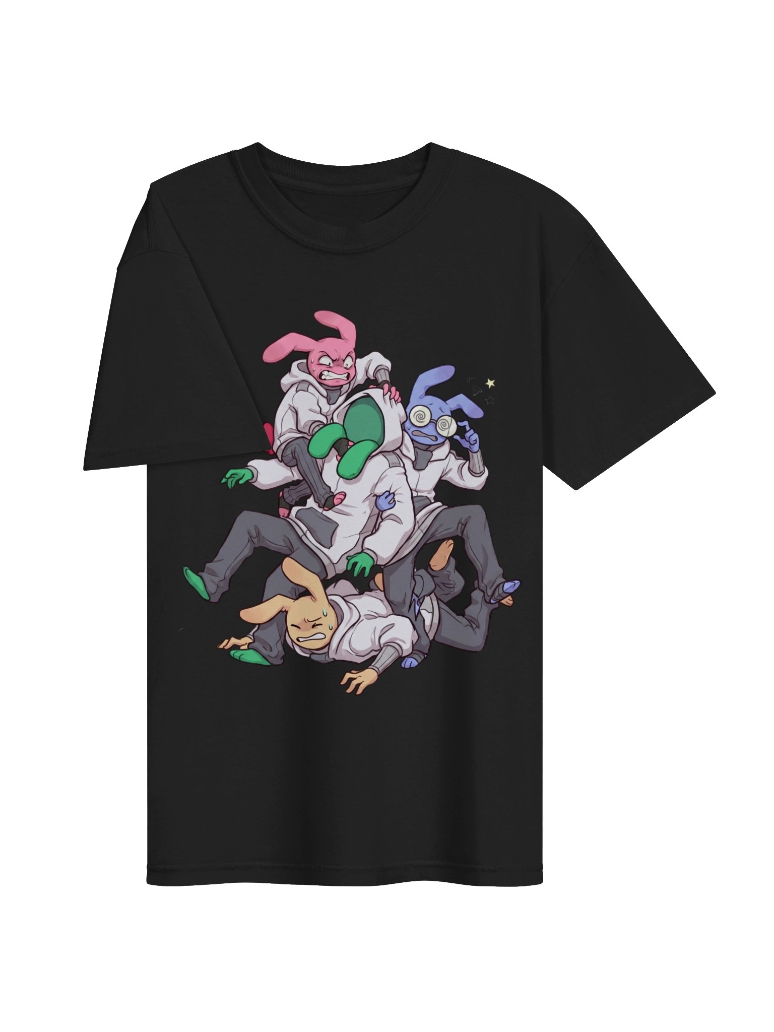 Dogpile T-Shirt – Cute Creepy Hospital Aesthetic Unisex Tee product image (31)