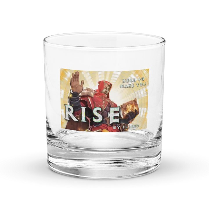 Make You Rise Rocks Glass product image (1)