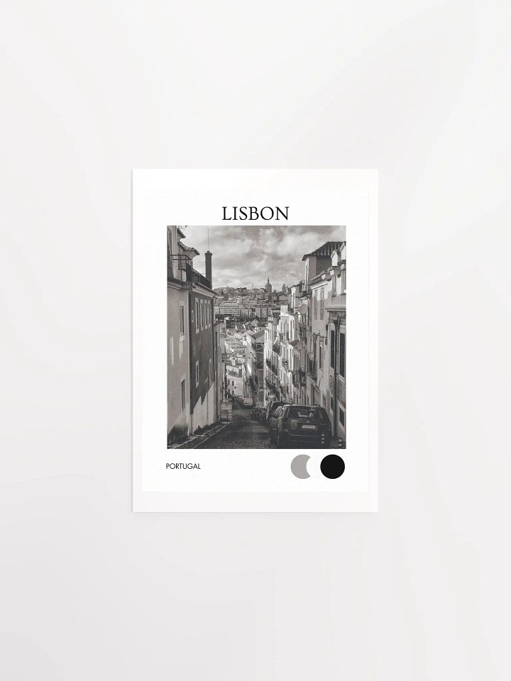 Streets of Lisbon I - Black & White product image (1)