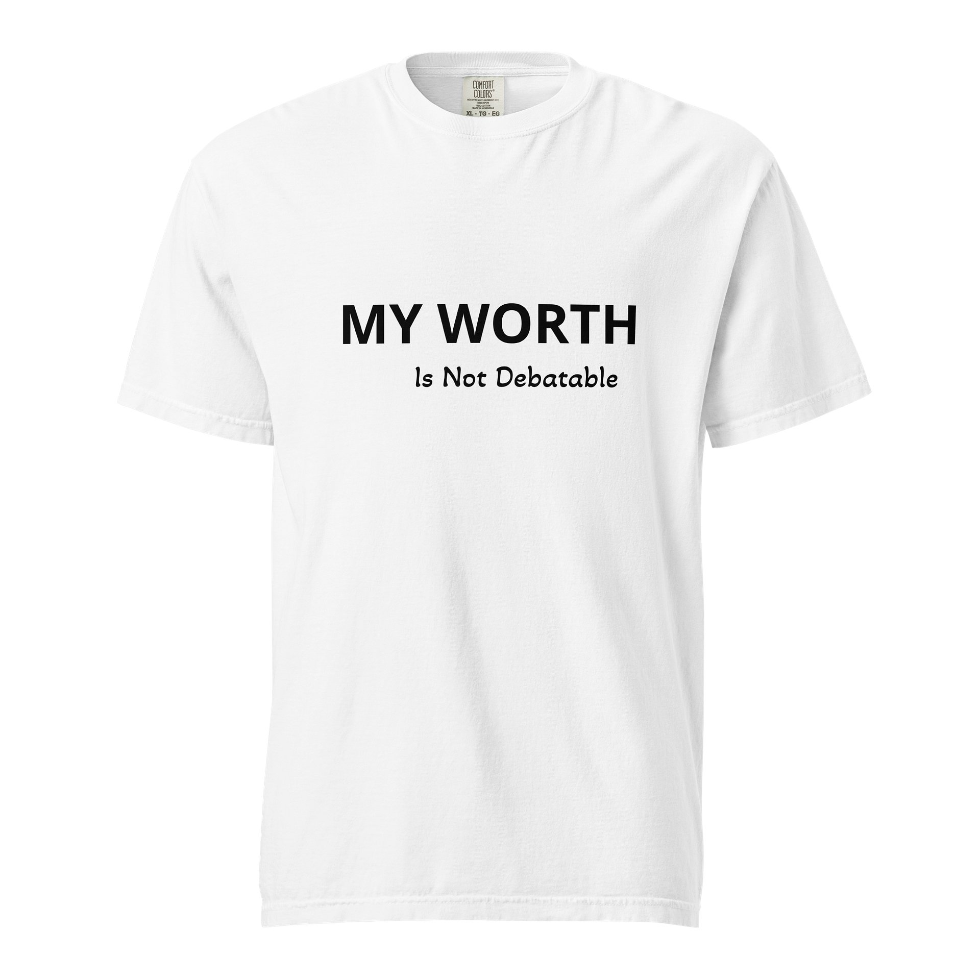 My Worth Is Not Debatable Tee product image (37)