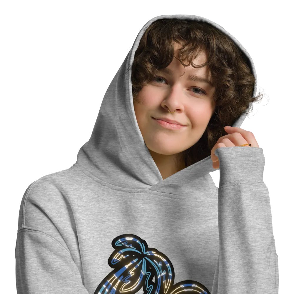 Hoodie Premium French Oasis Neon product image (9)