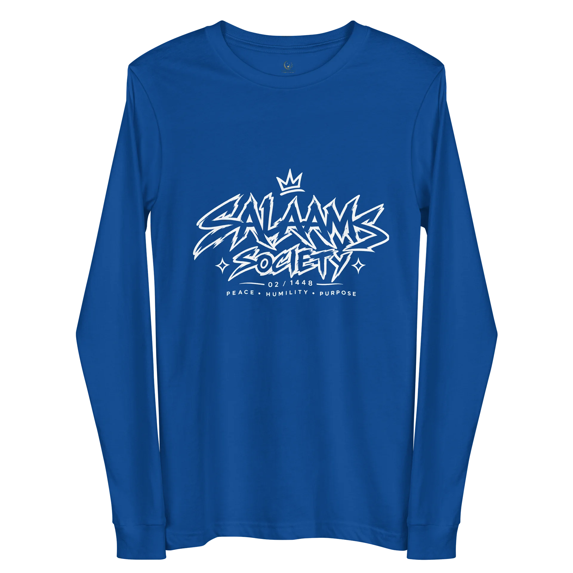 Salaams Society 02 Signature Adult Unisex Long Sleeve Tee product image (74)