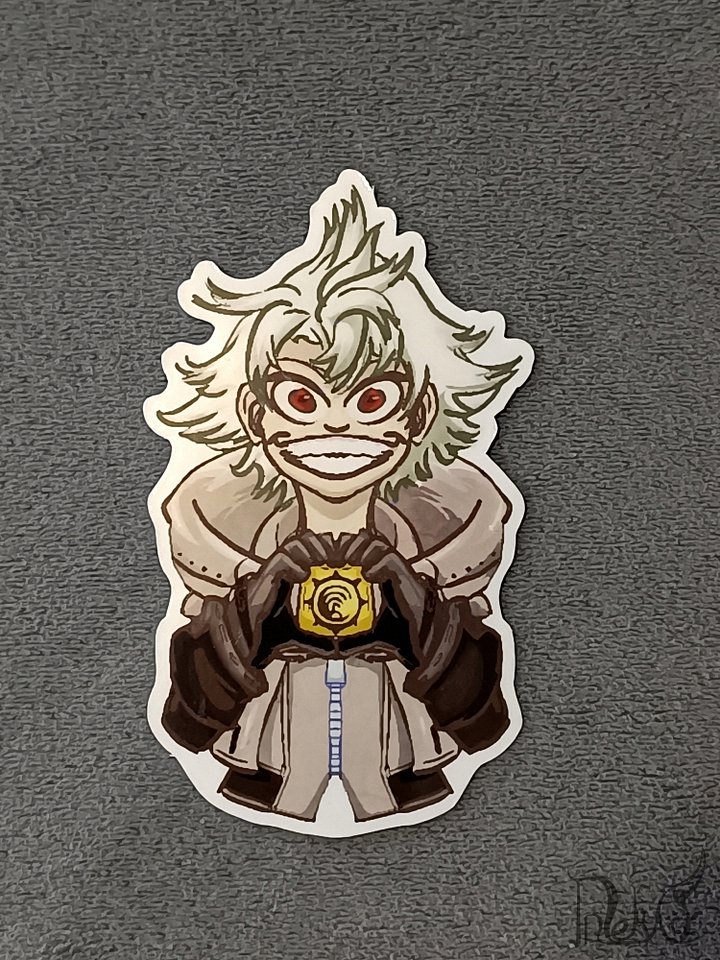 Trashed Vinyl Sticker** product image (2)