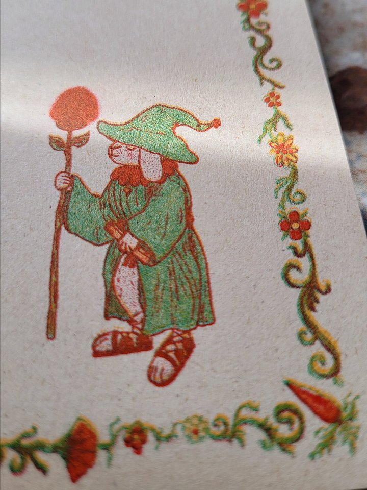 Riso Printed Bunny Wizard Memo Pad product image (2)