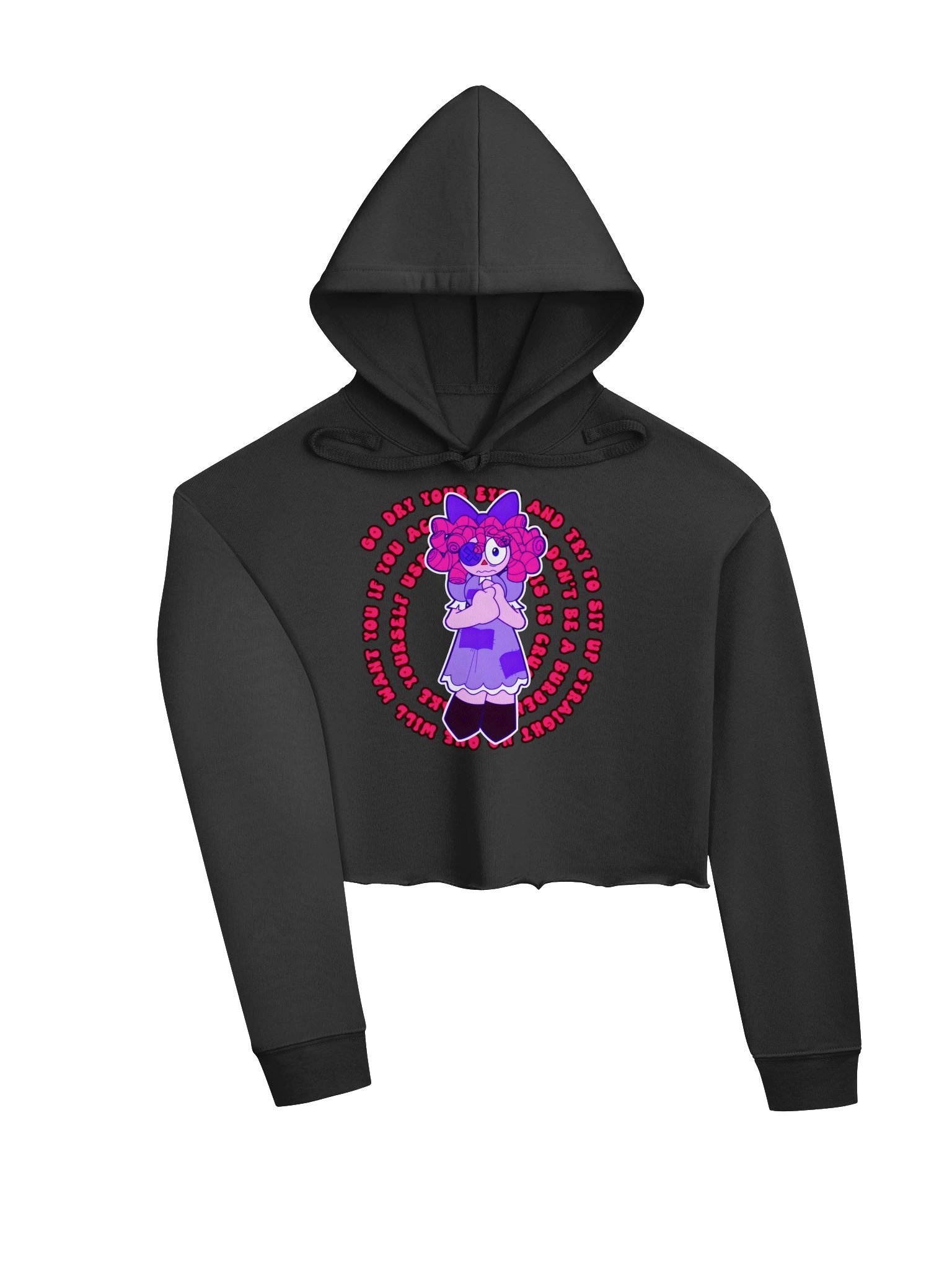 Mom Friend Crop Hoodie product image (3)