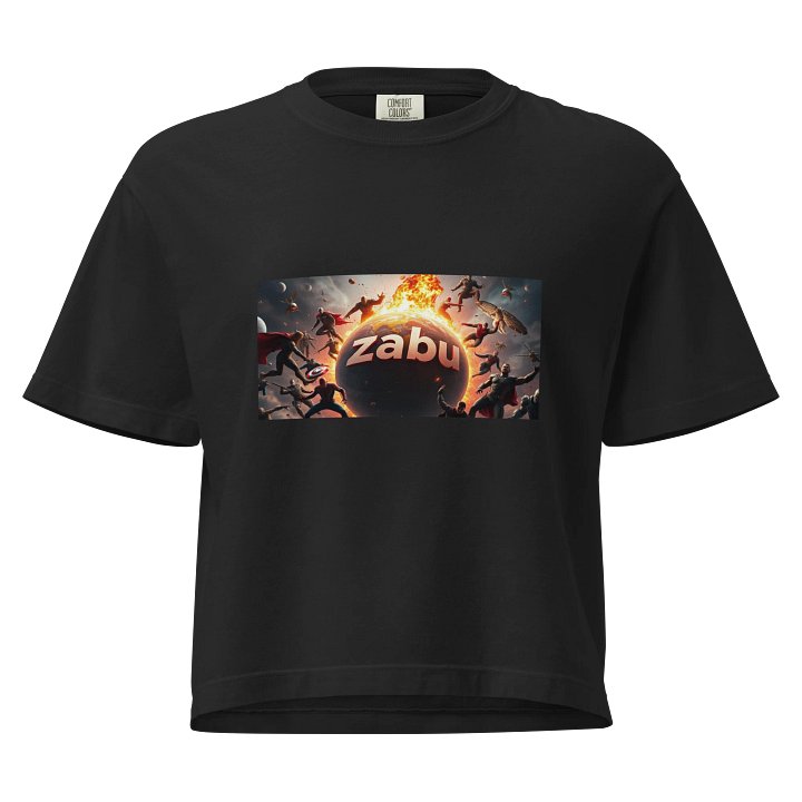 Zabu Space Battle Women's Box T-Shirt product image (1)