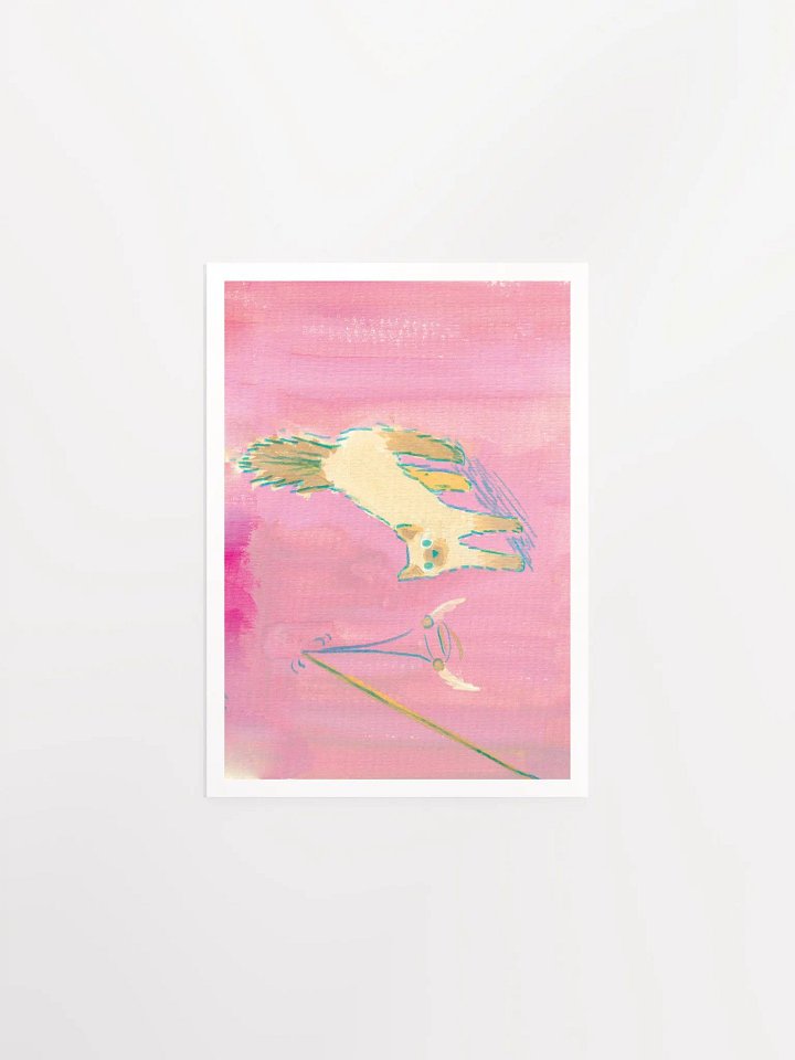 Startled Cat Art print product image (2)