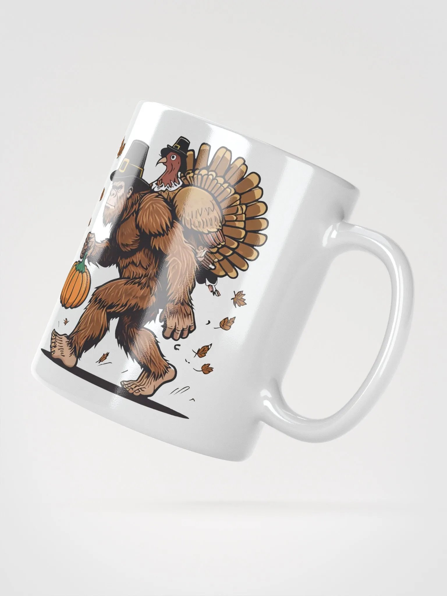 Thanksgiving Bigfoot Bounty Mug product image (3)