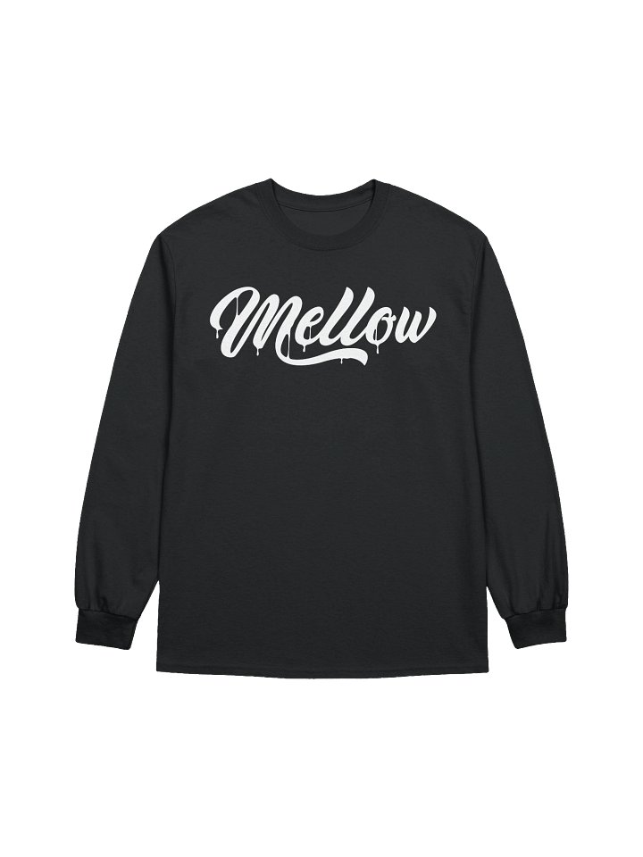 Mellow Long Sleeve Tee - White Logo product image (5)