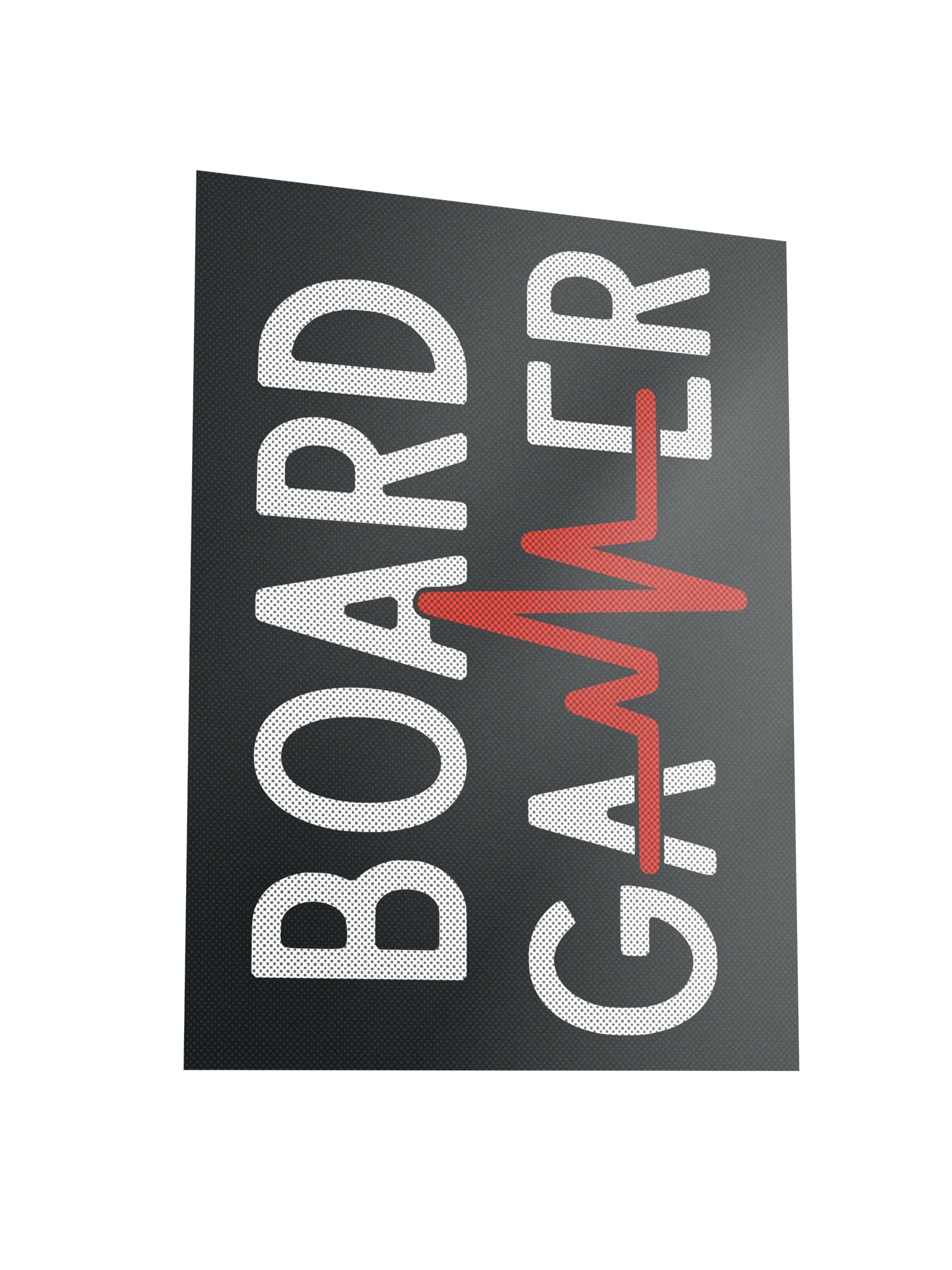 Board Gamer Heartbeat Tabletop Game Room Poster - UNFRAMED product image (3)