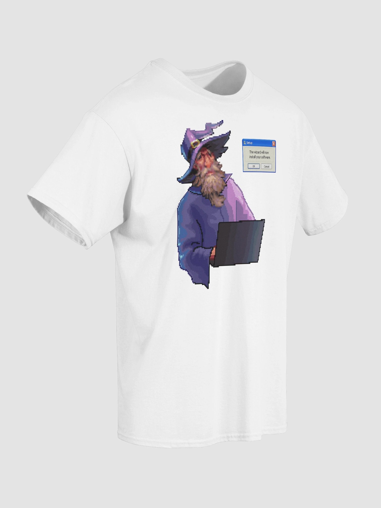 The Wizard will install your software T-shirt product image (4)