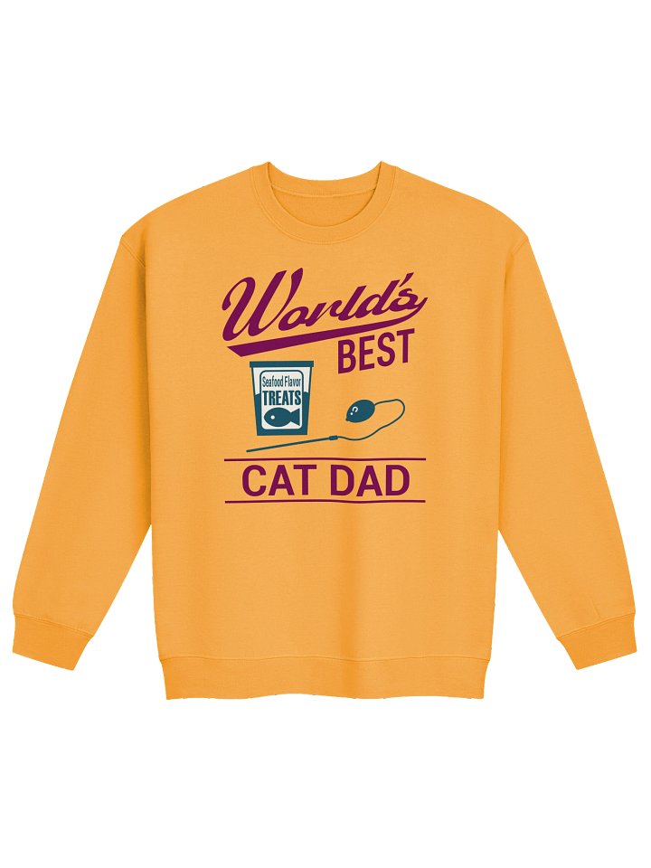 World's Best Cat Dad - Unisex Adult Sweatshirt product image (19)