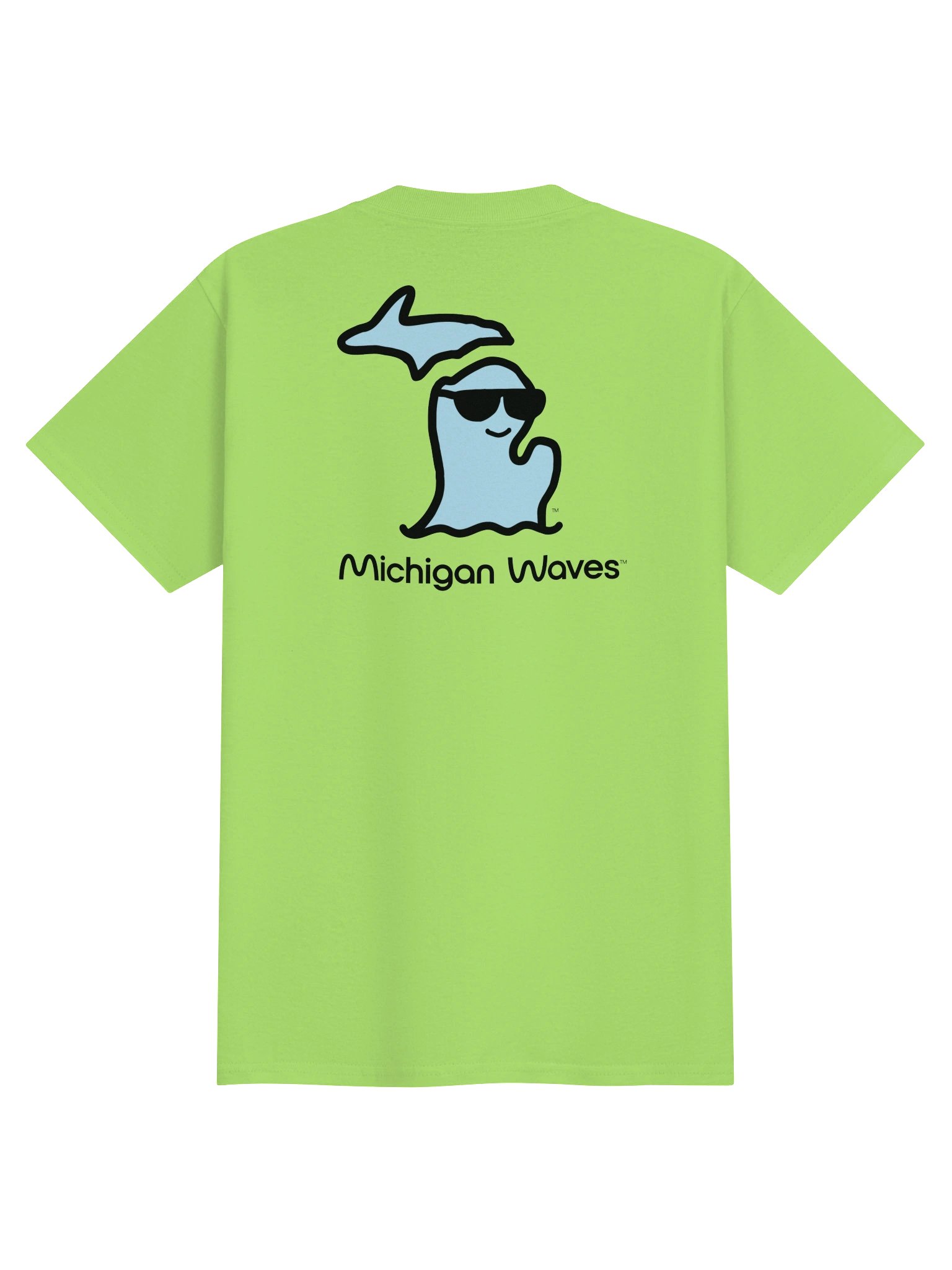 Michigan Waves™ Youth-Sized Cotton Tee product image (1)