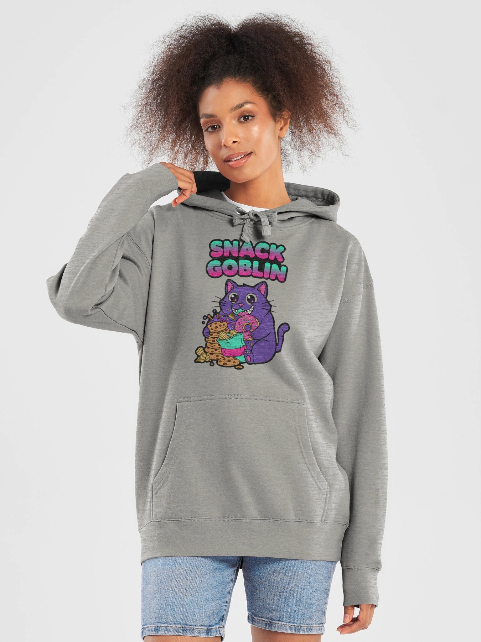 Snack Goblin Cat Hoodie product image (5)